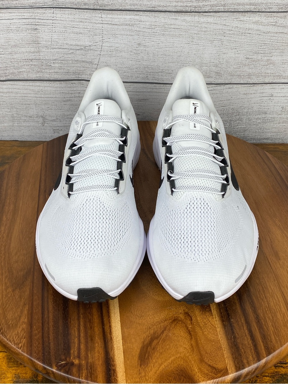 Nike Air Zoom Pegasus 41 Wide TB White Black Running Shoe HF1537-100 Men’s 13 - Picture 8 of 12